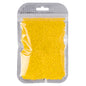 Opaque Frost Dark Yellow Color Hight Quality Glass Cylinder Seed Beads 1.6 MM Size BS1011