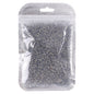 Transparent Color Lined Gray Hight Quality Glass Cylinder Seed Beads 1.6 MM Size DJS5007 WholesaleRhinestone