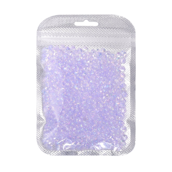 TMAB011 Transparent AB Drop Shape Glass Seed Beads WholesaleRhinestone