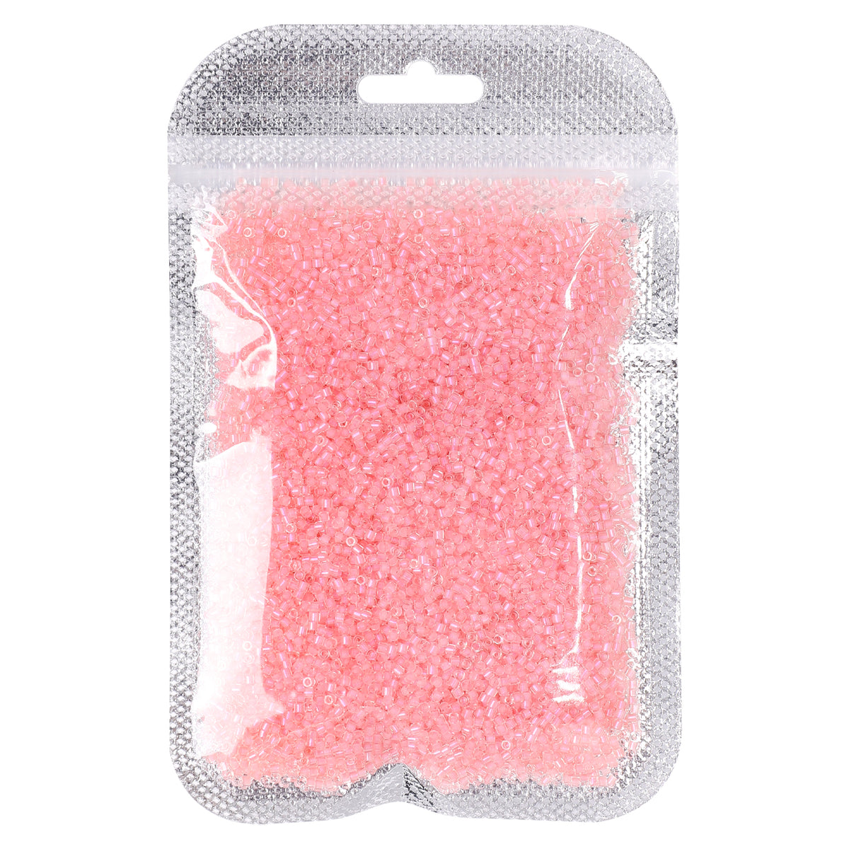 Transparent Color Lined Pink Hight Quality Glass Cylinder Seed Beads 1.6 MM Size DJS5005 WholesaleRhinestone