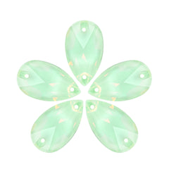 Light Azore AM Drop Shape High Quality Glass Sew-on Rhinestones