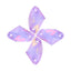 Lavender AM Galactic Shape High Quality Glass Sew-on Rhinestones WholesaleRhinestone