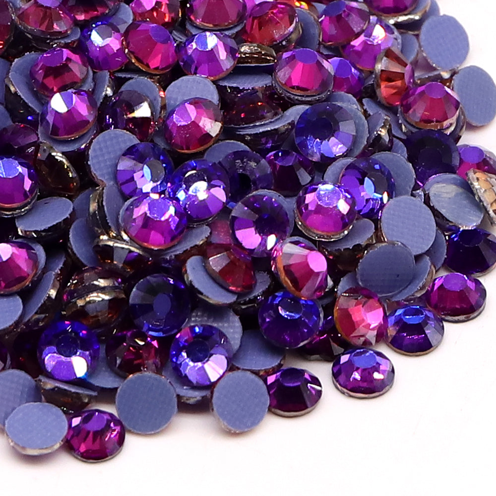 Purple Majesty Glass HotFix Rhinestones WholesaleRhinestone