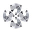 Comet Argent Light Trilliant Shape High Quality Glass Sew-on Rhinestones WholesaleRhinestone
