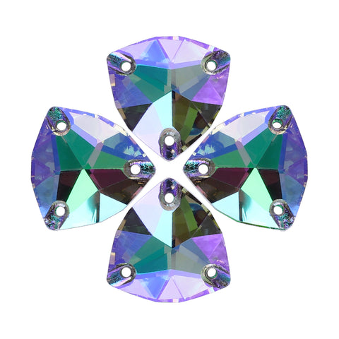 Ghost Light Trilliant Shape High Quality Glass Sew-on Rhinestones WholesaleRhinestone Main image