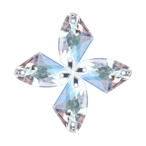 Crystal Transmission Galactic Shape High Quality Glass Sew-on Rhinestones