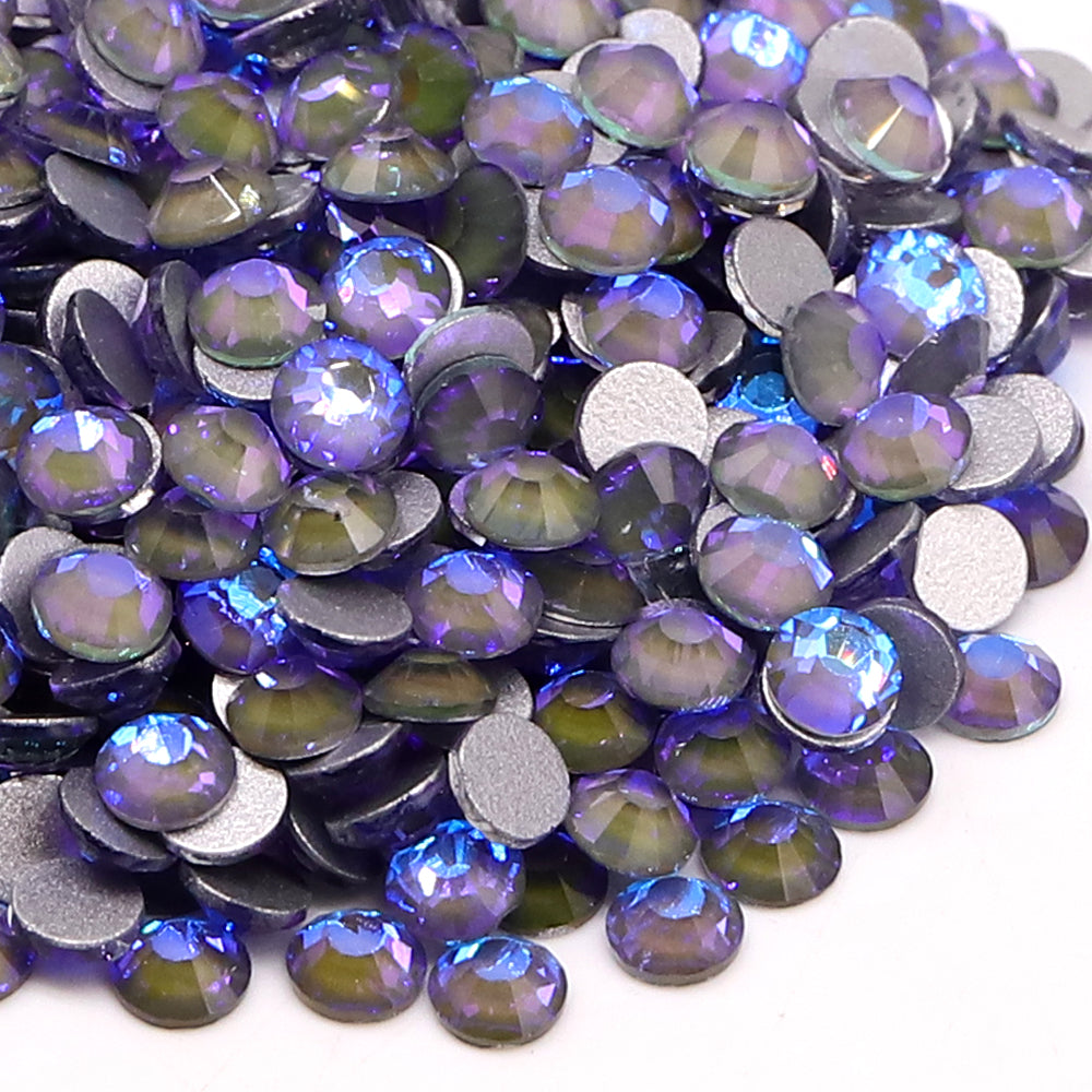 Crystal Indifference Glass FlatBack Rhinestones Silver Back WholesaleRhinestone