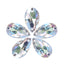 Crystal Transmission Drop Shape High Quality Glass Sew-on Rhinestones WholesaleRhinestone