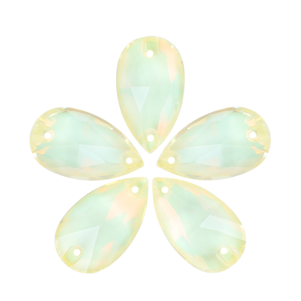 Jonquil AM Drop Shape High Quality Glass Sew-on Rhinestones WholesaleRhinestone Główne zdjęcie produktu