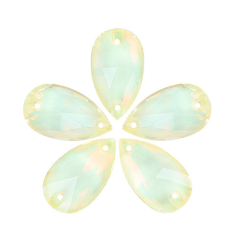 Jonquil AM Drop Shape High Quality Glass Sew-on Rhinestones WholesaleRhinestone Hoofdafbeelding
