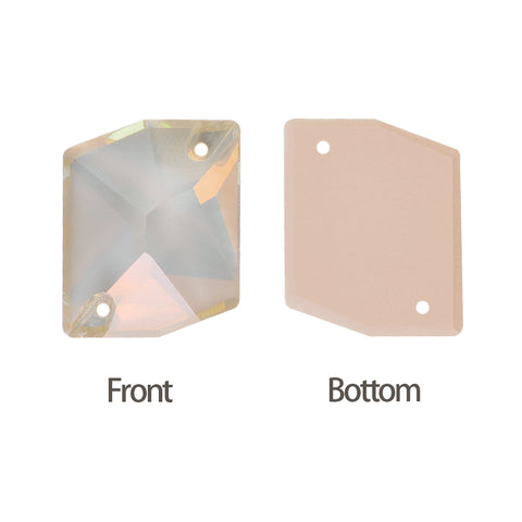 Silk AM Cosmic Shape High Quality Glass Sew-on Rhinestones