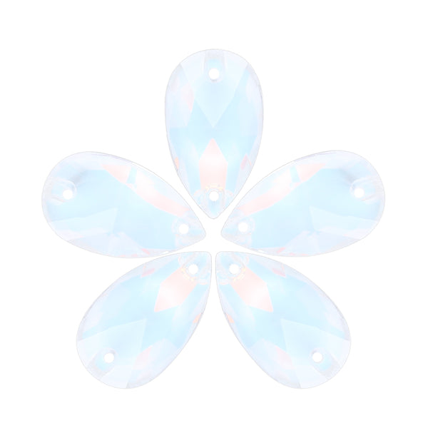 Crystal AM Drop Shape High Quality Glass Sew-on Rhinestones WholesaleRhinestone