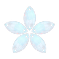 Crystal AM Navette Shape High Quality Glass Sew-on Rhinestones WholesaleRhinestone