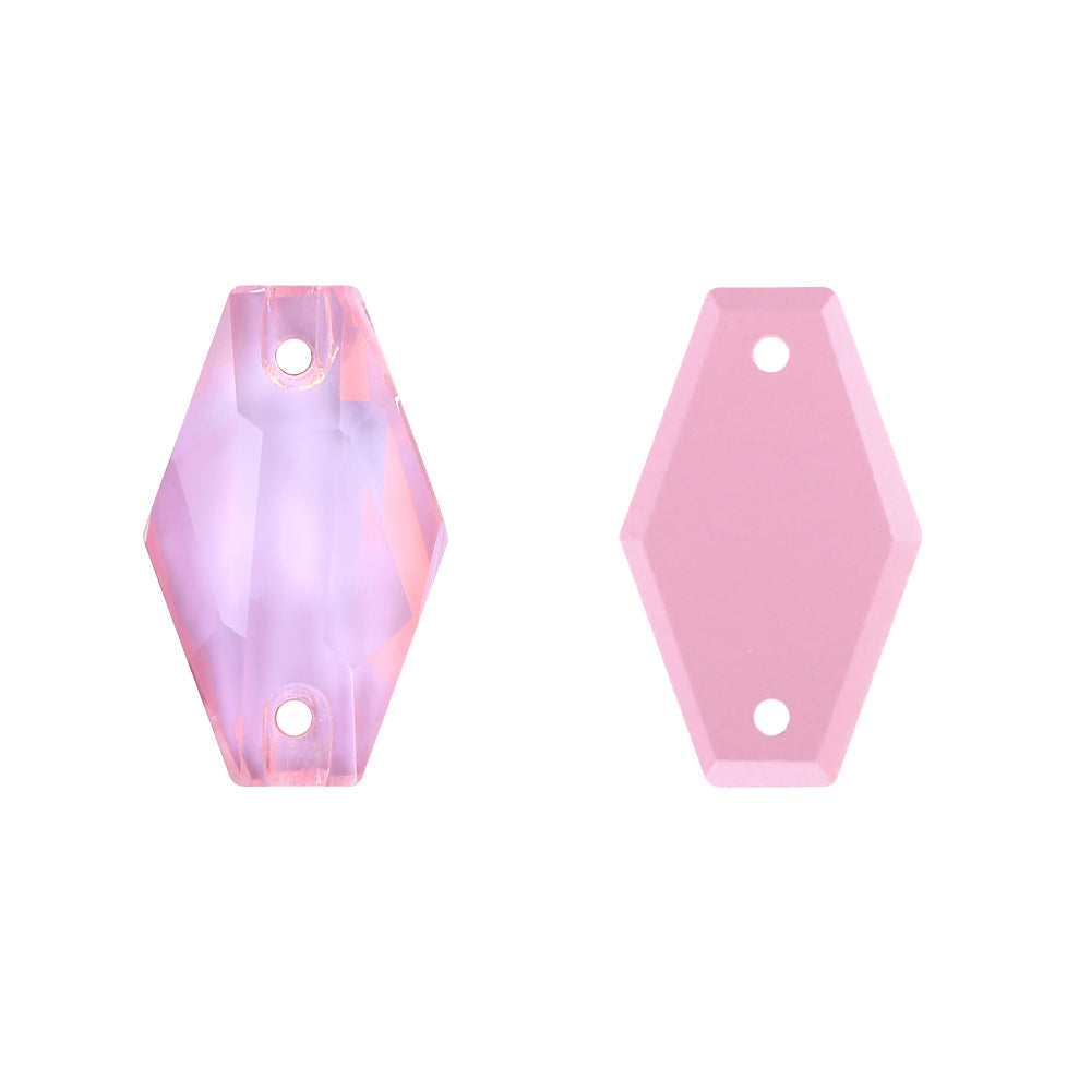 Rosaline AM Hexagon Shape High Quality Glass Sew-on Rhinestones