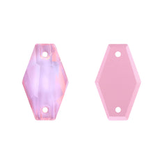 Rosaline AM Hexagon Shape High Quality Glass Sew-on Rhinestones