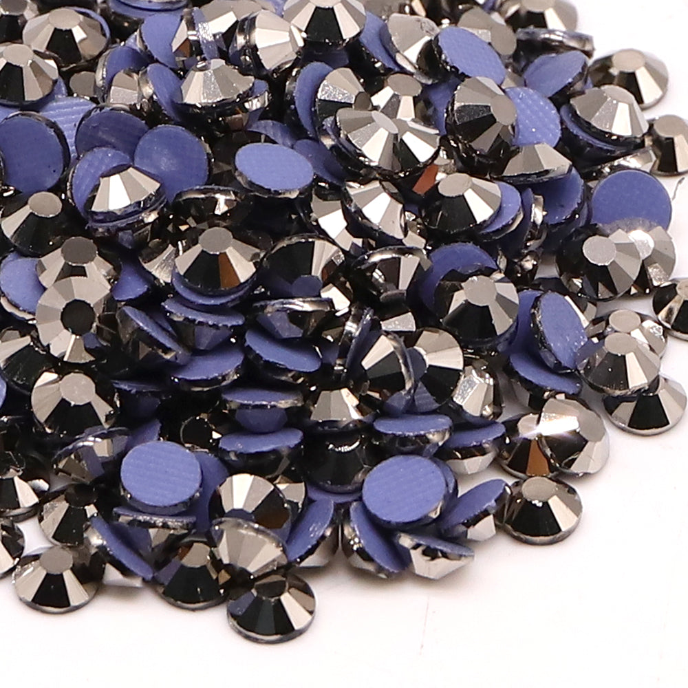 Hematite Glass HotFix Rhinestones WholesaleRhinestone