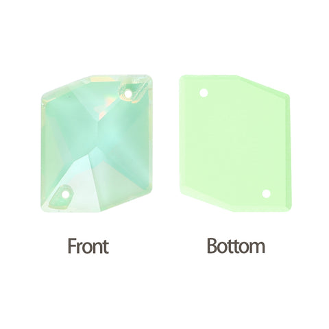 Light Azore AM Cosmic Shape High Quality Glass Sew-on Rhinestones