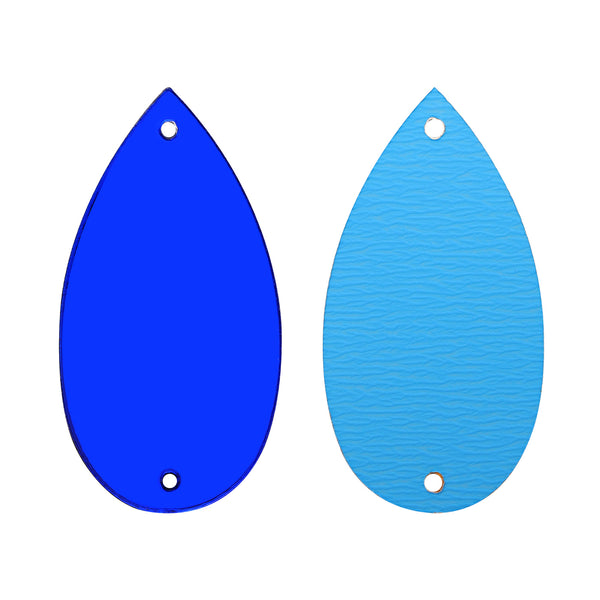 Drop Shape Multi Colors Acrylic Sew-on Mirror For Dance Costume WholesaleRhinestone
