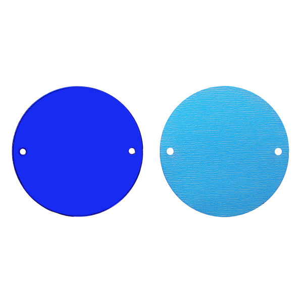 Round  Shape Multi Colors Acrylic Sew-on Mirror For Dance Costume WholesaleRhinestone