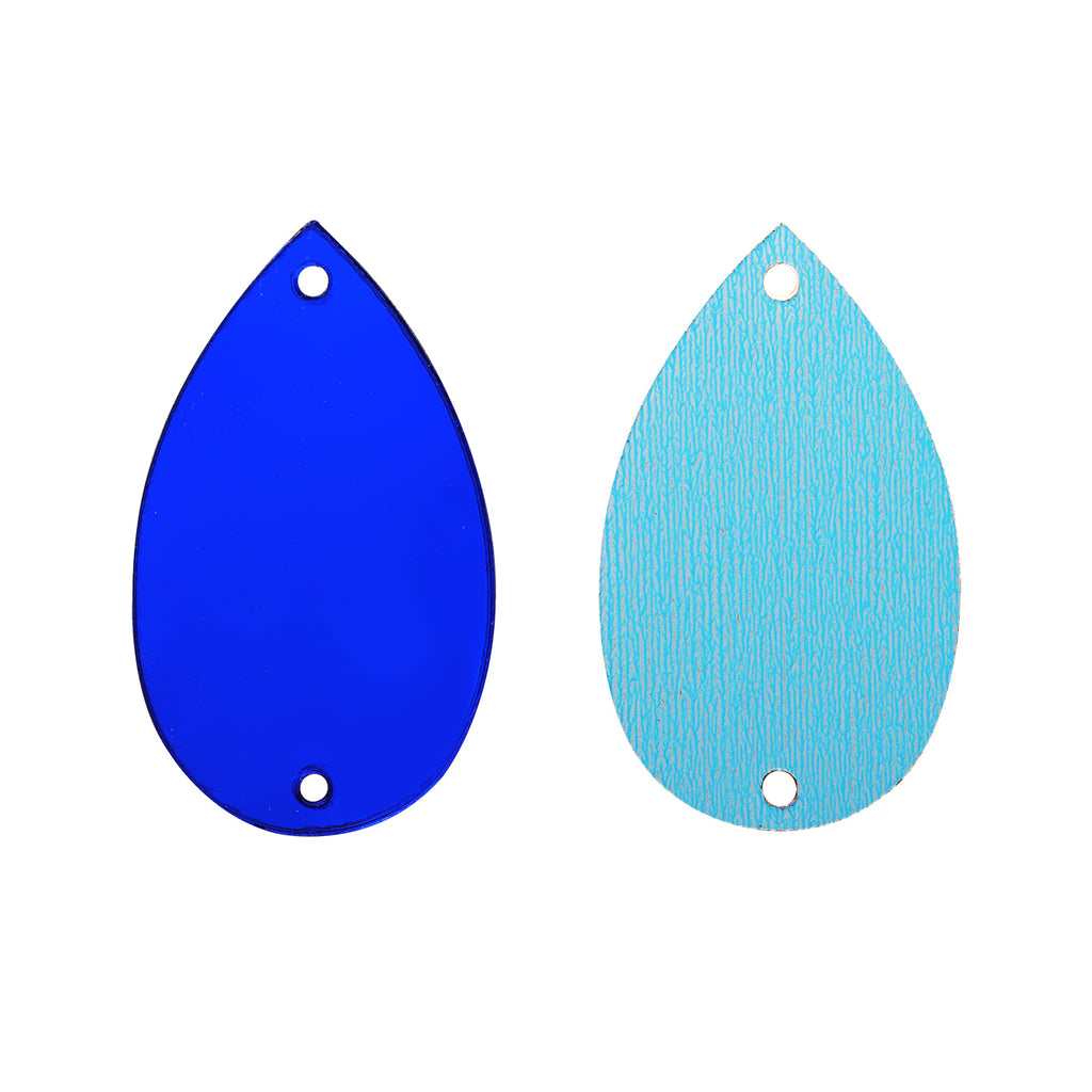 Drop Shape Multi Colors Acrylic Sew-on Mirror For Dance Costume WholesaleRhinestone