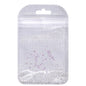 Oval Shape Multi Colors Small Size Glass Beveled Flat Back Fancy Rhinestones For Nail Art WholesaleRhinestone
