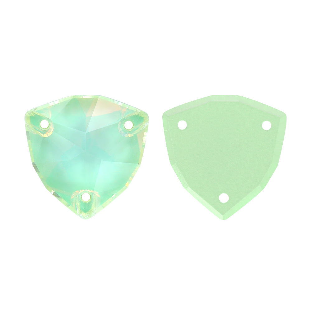 Leichte Azore Am Trilliant Form hochwertiges Glas-Seau-On-Strass-Strasssteine Zweitbild