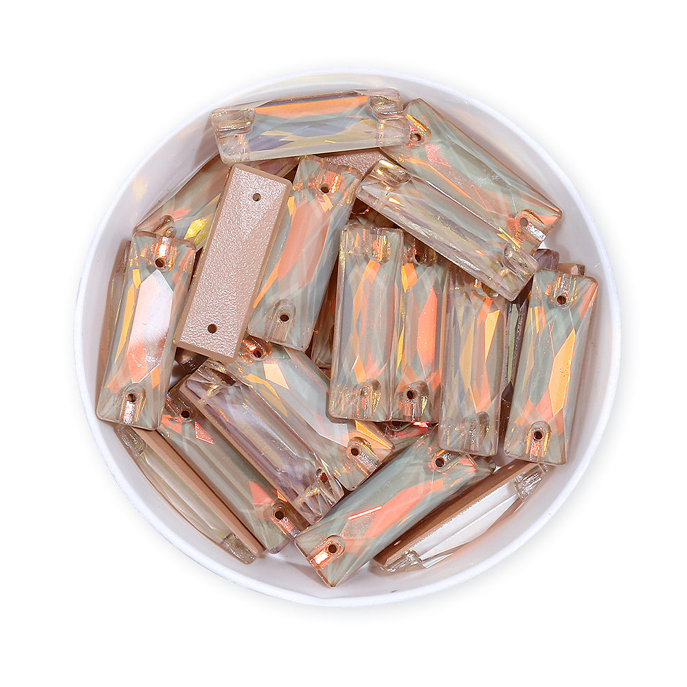 Silk AM Cosmic Baguette Shape High Quality Glass Sew-on Rhinestones WholesaleRhinestone メイン画像