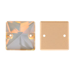 Silk AM Square Shape High Quality Glass Sew-on Rhinestones