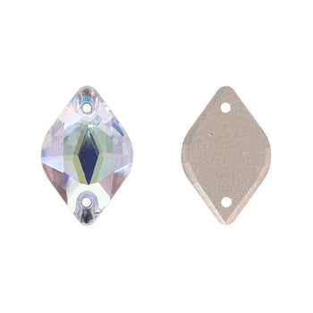 Crystal Transmission Lemon Shape High Quality Glass Sew-on Rhinestones WholesaleRhinestone