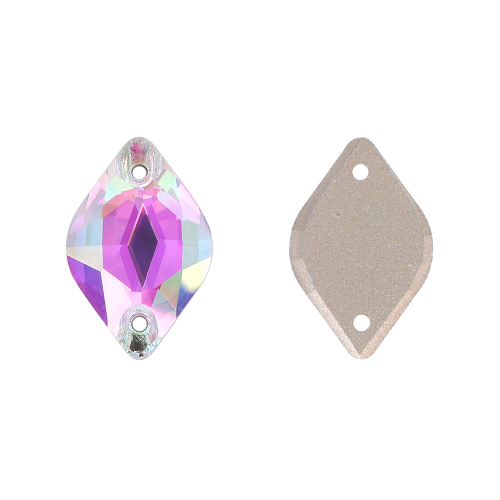 Crystal Phantom Lemon Shape High Quality Glass Sew-on Rhinestones Secondary image