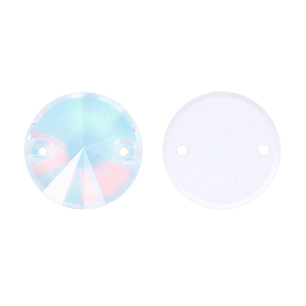 Crystal AM Rivoli  Shape High Quality Glass Sew-on Rhinestones Secondary image
