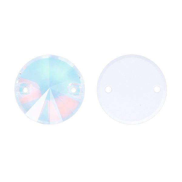 Crystal AM Rivoli  Shape High Quality Glass Sew-on Rhinestones WholesaleRhinestone