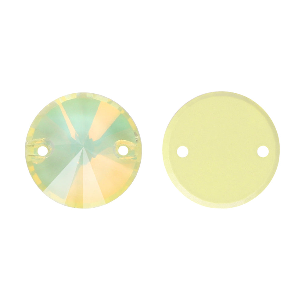 Jonquil AM Rivoli  Shape High Quality Glass Sew-on Rhinestones WholesaleRhinestone