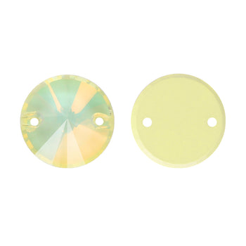 Jonquil AM Rivoli  Shape High Quality Glass Sew-on Rhinestones WholesaleRhinestone