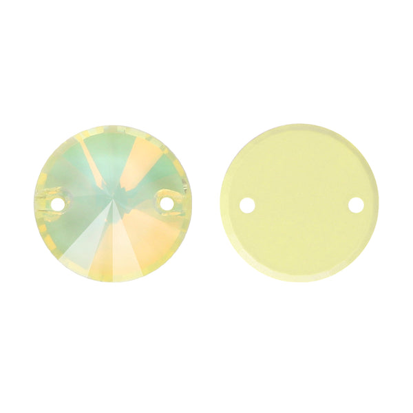 Jonquil AM Rivoli  Shape High Quality Glass Sew-on Rhinestones WholesaleRhinestone