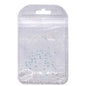 Oval Shape Multi Colors Small Size Glass Beveled Flat Back Fancy Rhinestones For Nail Art WholesaleRhinestone