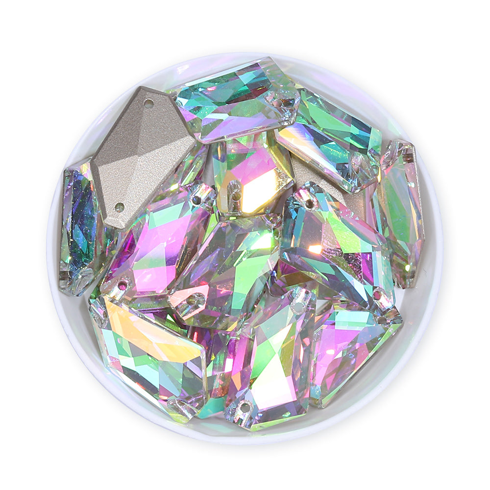 Crystal Phantom De-Art Shape High Quality Glass Sew-on Rhinestones WholesaleRhinestone Hauptbild