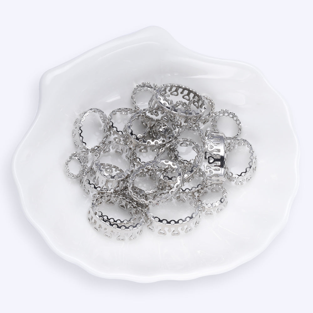 Oval Shape High-Quality Sew-on Nest Hollow Claw For Rhinestone Claw settings
