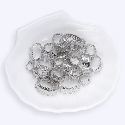 Oval Shape High-Quality Sew-on Nest Hollow Claw For Rhinestone Claw settings