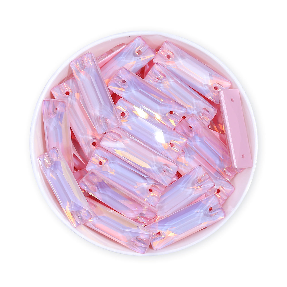 Rosaline AM Cosmic Baguette Shape High Quality Glass Sew-on Rhinestones WholesaleRhinestone メイン画像