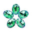 Sphinx Oval Shape High Quality Glass Sew-on Rhinestones WholesaleRhinestone
