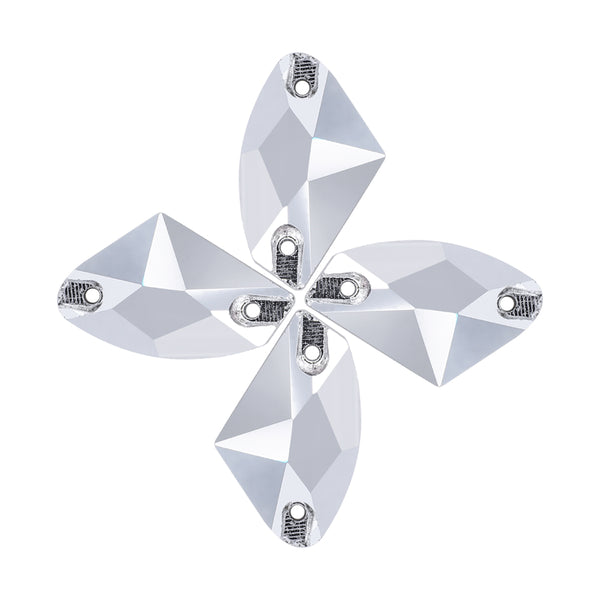 Comet Argent Light Galactic Shape High Quality Glass Sew-on Rhinestones WholesaleRhinestone