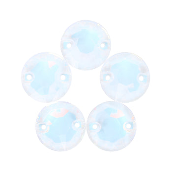 Crystal AM XIRIUS Round Shape High Quality Glass Sew-on Rhinestones WholesaleRhinestone