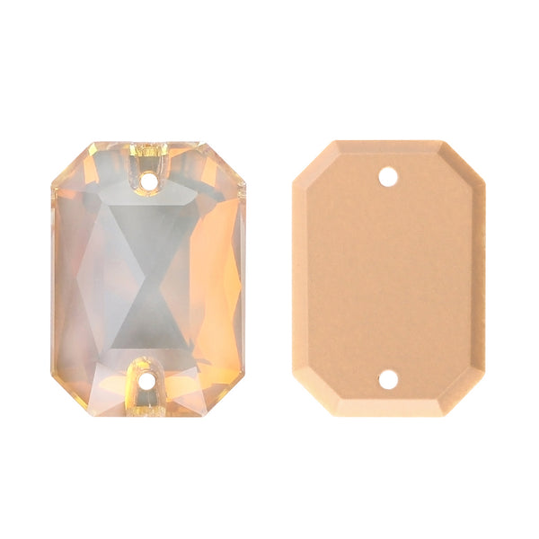 Silk AM Octagon Shape High Quality Glass Sew-on Rhinestones WholesaleRhinestone