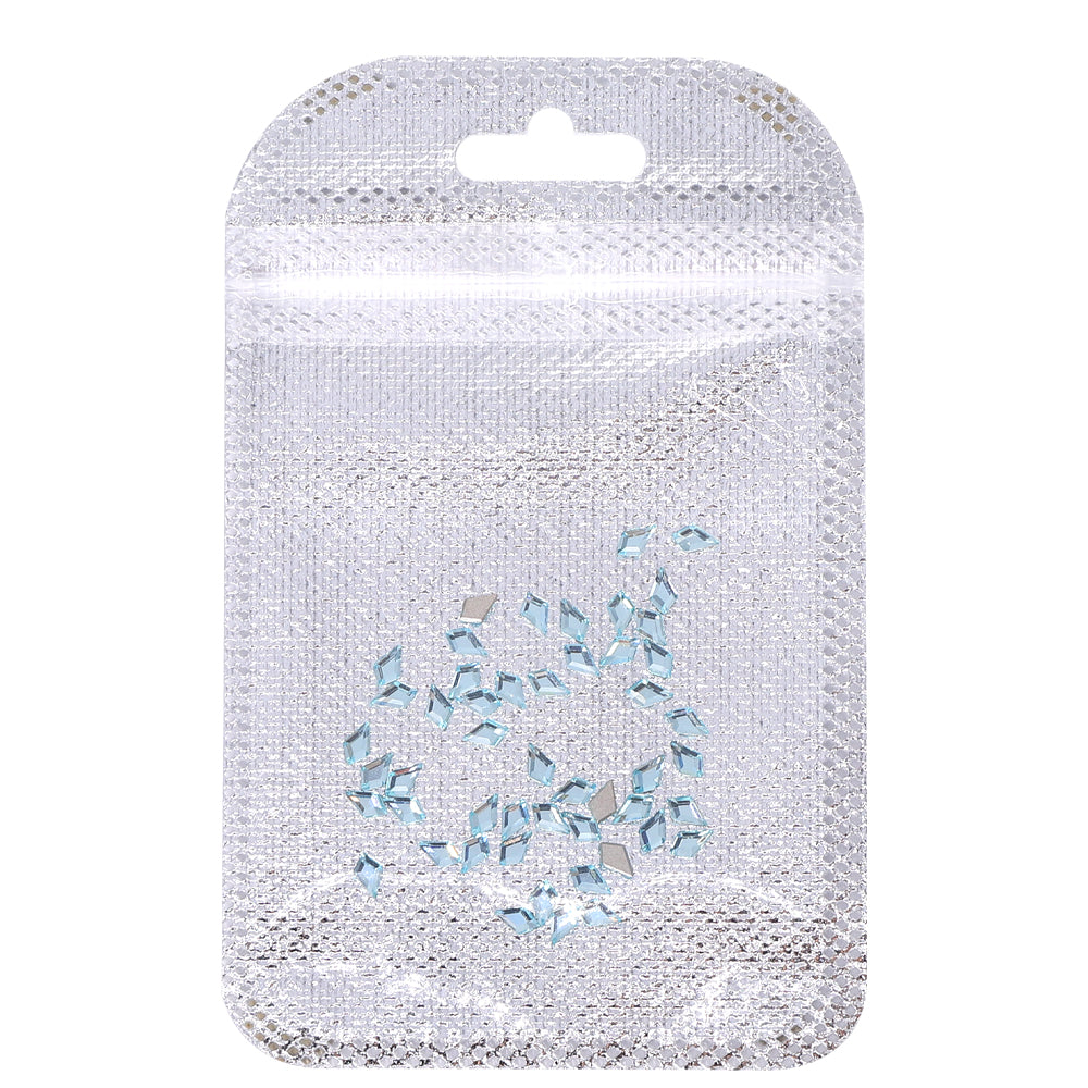 Arrow Shape Multi Colors Small Size Glass Beveled Flat Back Fancy Rhinestones For Nail Art WholesaleRhinestone