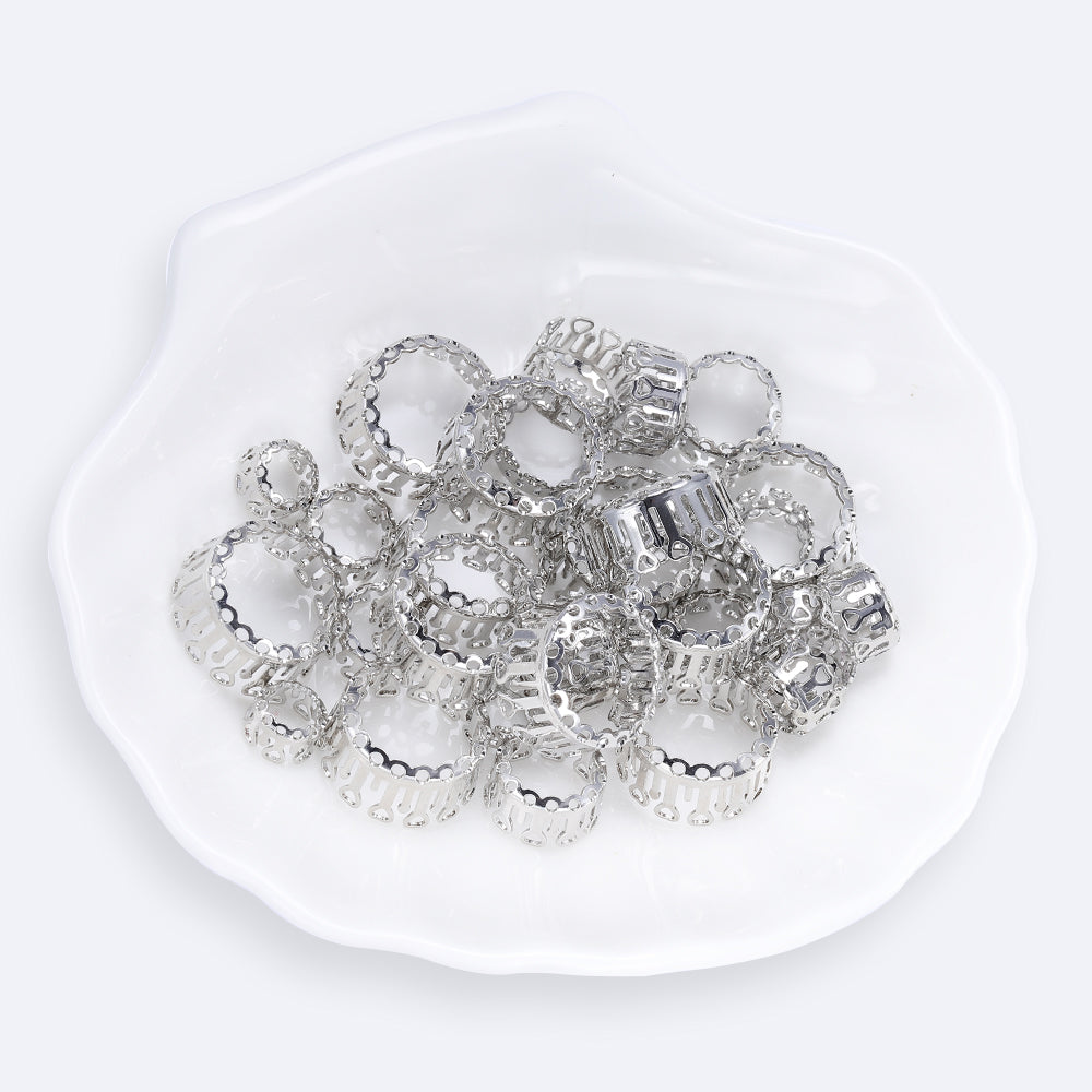 Round Shape High-Quality Sew-on Nest Hollow Claw For Rhinestone Claw settings WholesaleRhinestone