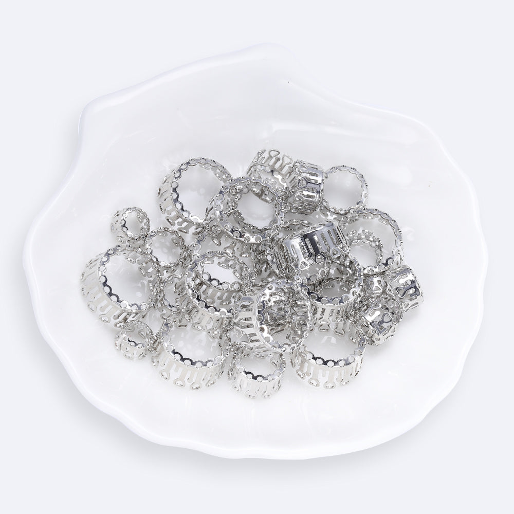 Round Shape High-Quality Sew-on Nest Hollow Claw For Rhinestone Claw settings
