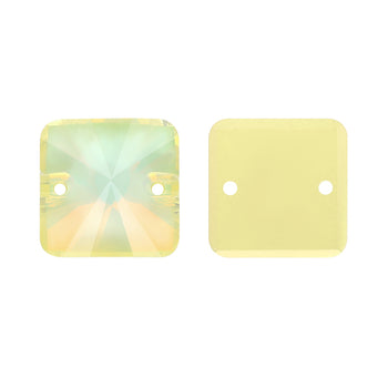 Jonquil AM Rivoli Square Shape High Quality Glass Sew-on Rhinestones WholesaleRhinestone
