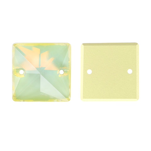 Jonquil AM Square Shape High Quality Glass Sew-on Rhinestones