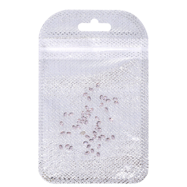Oval Shape Multi Colors Small Size Glass Beveled Flat Back Fancy Rhinestones For Nail Art WholesaleRhinestone